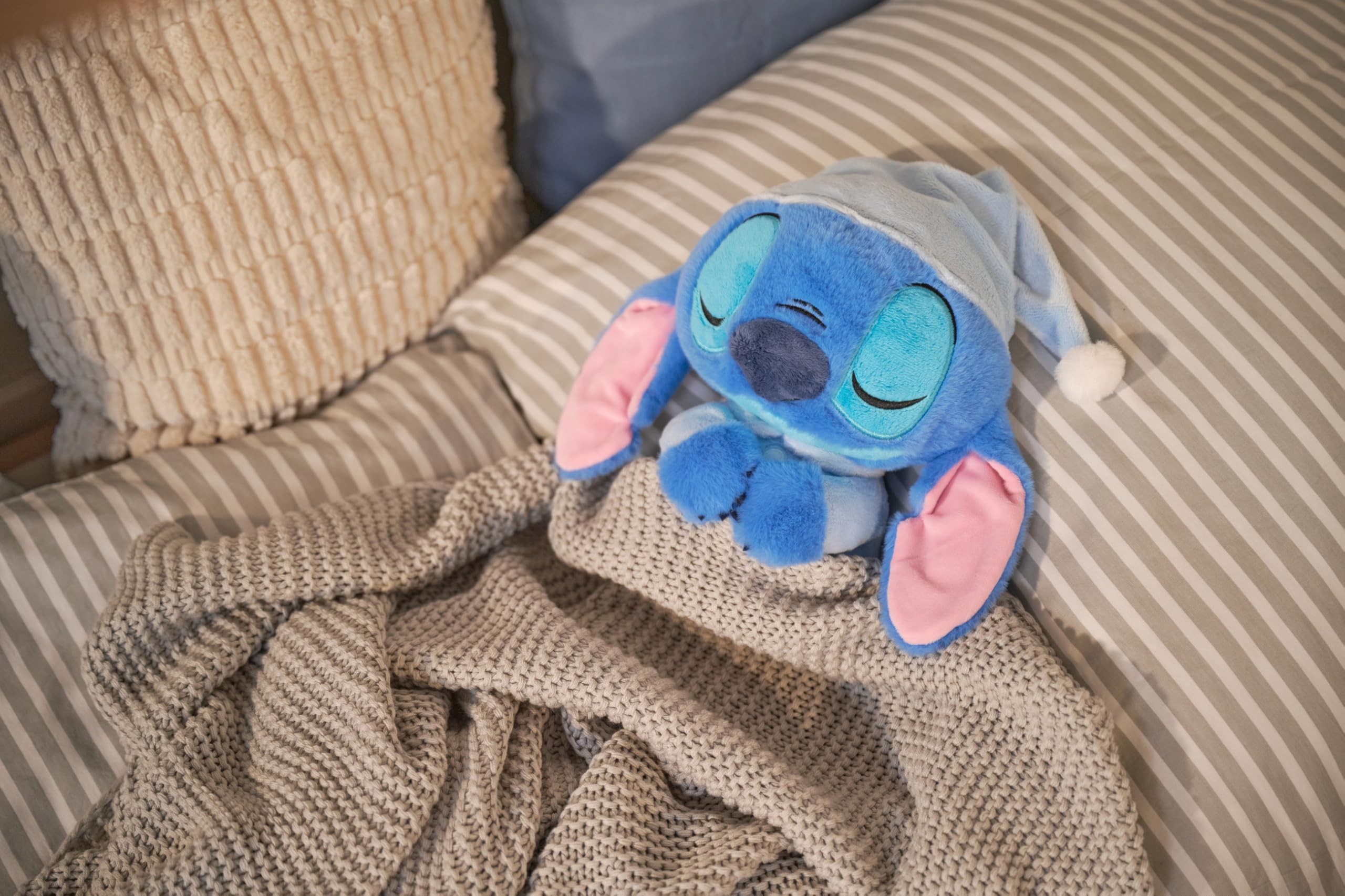 simba-disney-stitch-pl-sch-31-cm-schlafanzug-atmung-licht-sound image 6