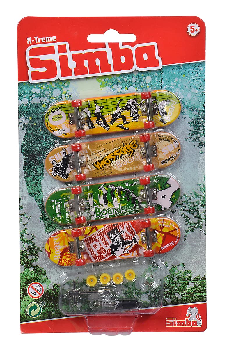simba-bounzyball-finger-skateboard-4er-set-9-cm-ab-5-jahren image 3