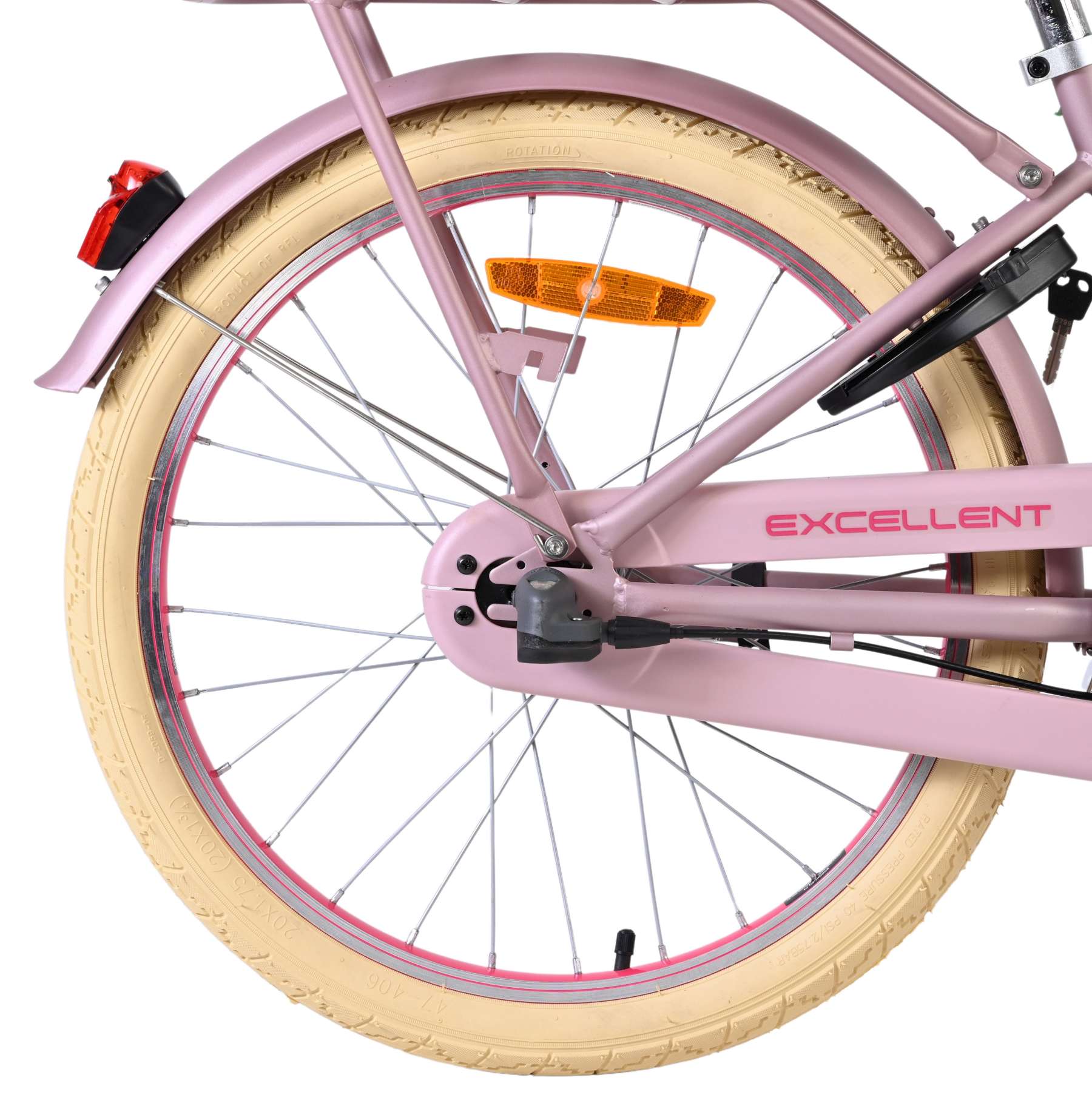 volare-excellent-20-zoll-kinderfahrrad-mattrosa-3-g-nge image 2