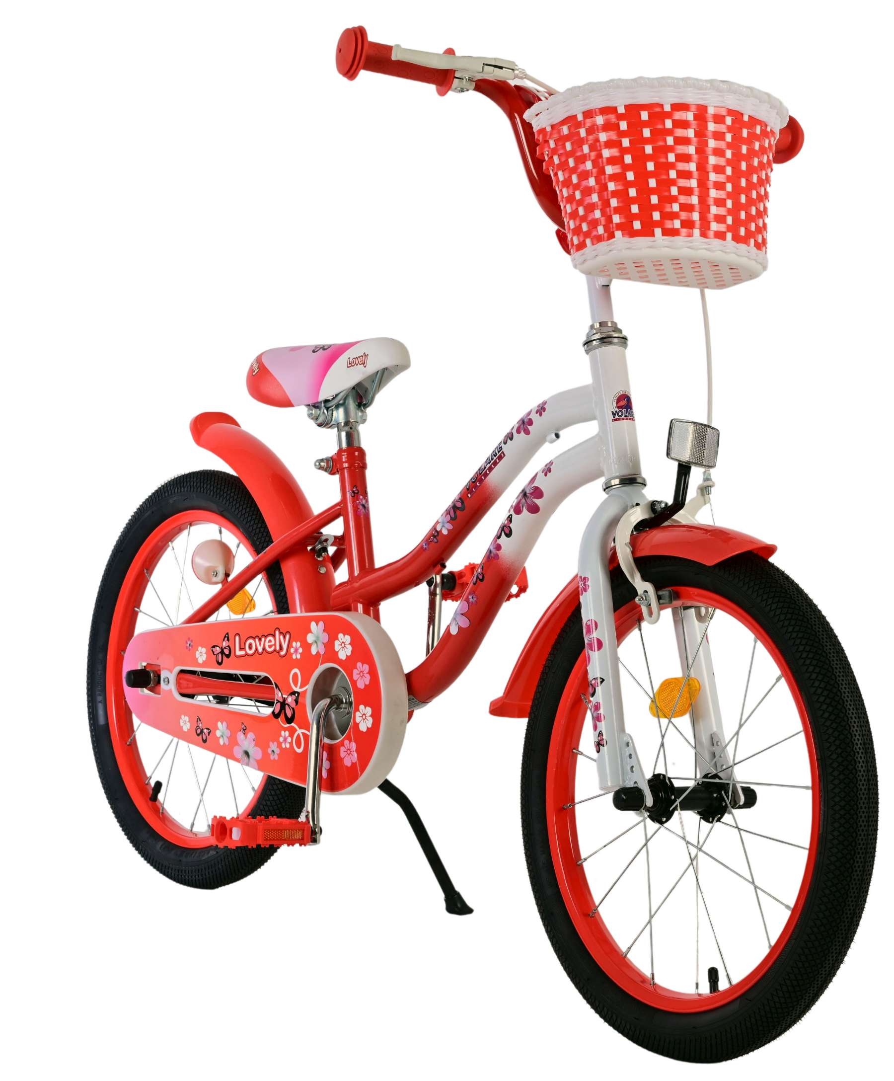 volare-lovely-18-zoll-kinderfahrrad-rot-korb-schmetterling image 5