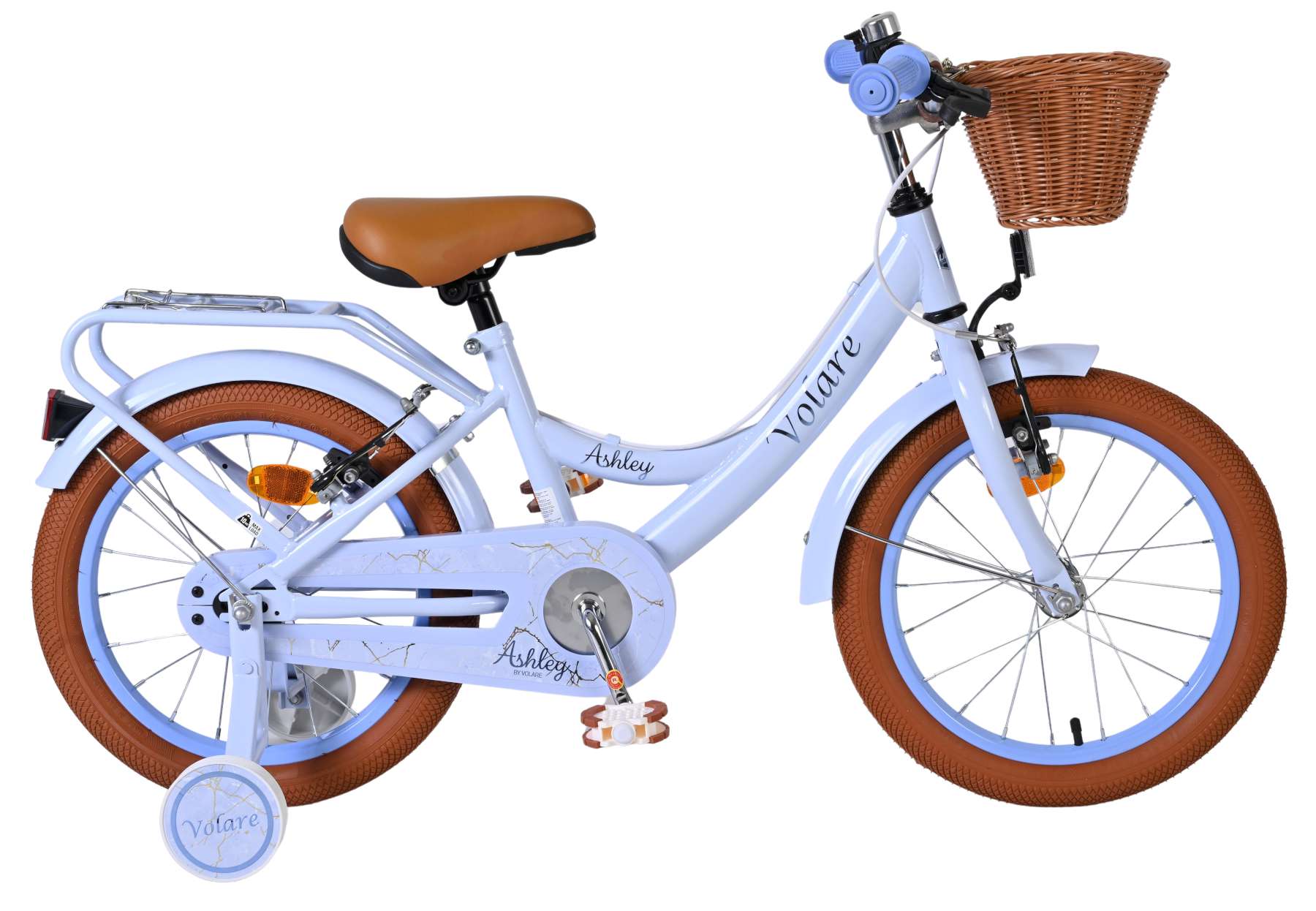 volare-ashley-kinderfahrrad-16-zoll-pastellblau-handbremsen image 1