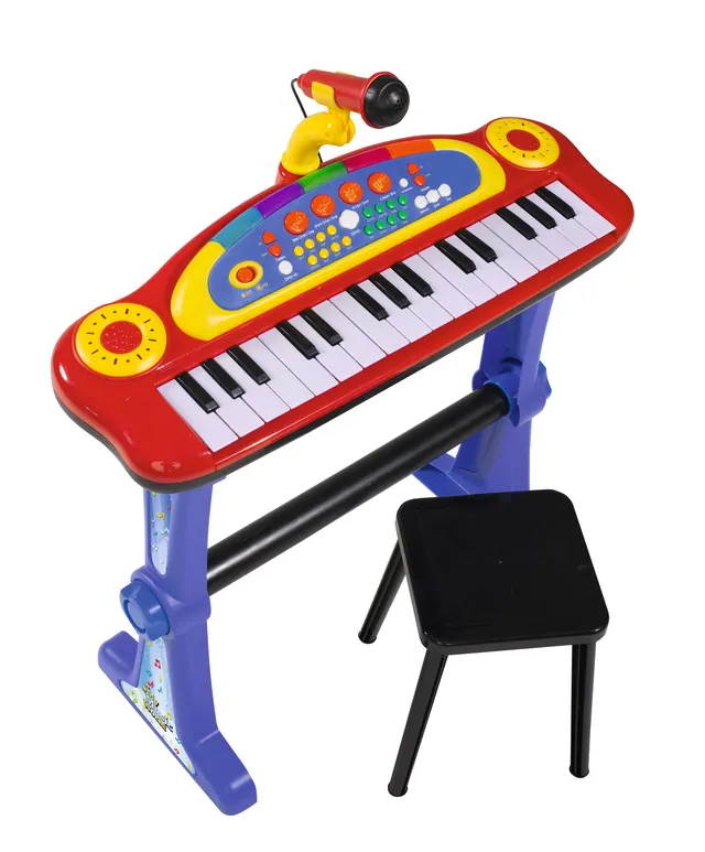 simba-my-music-world-standkeyboard-31-tasten-mit-mikrofon image 1