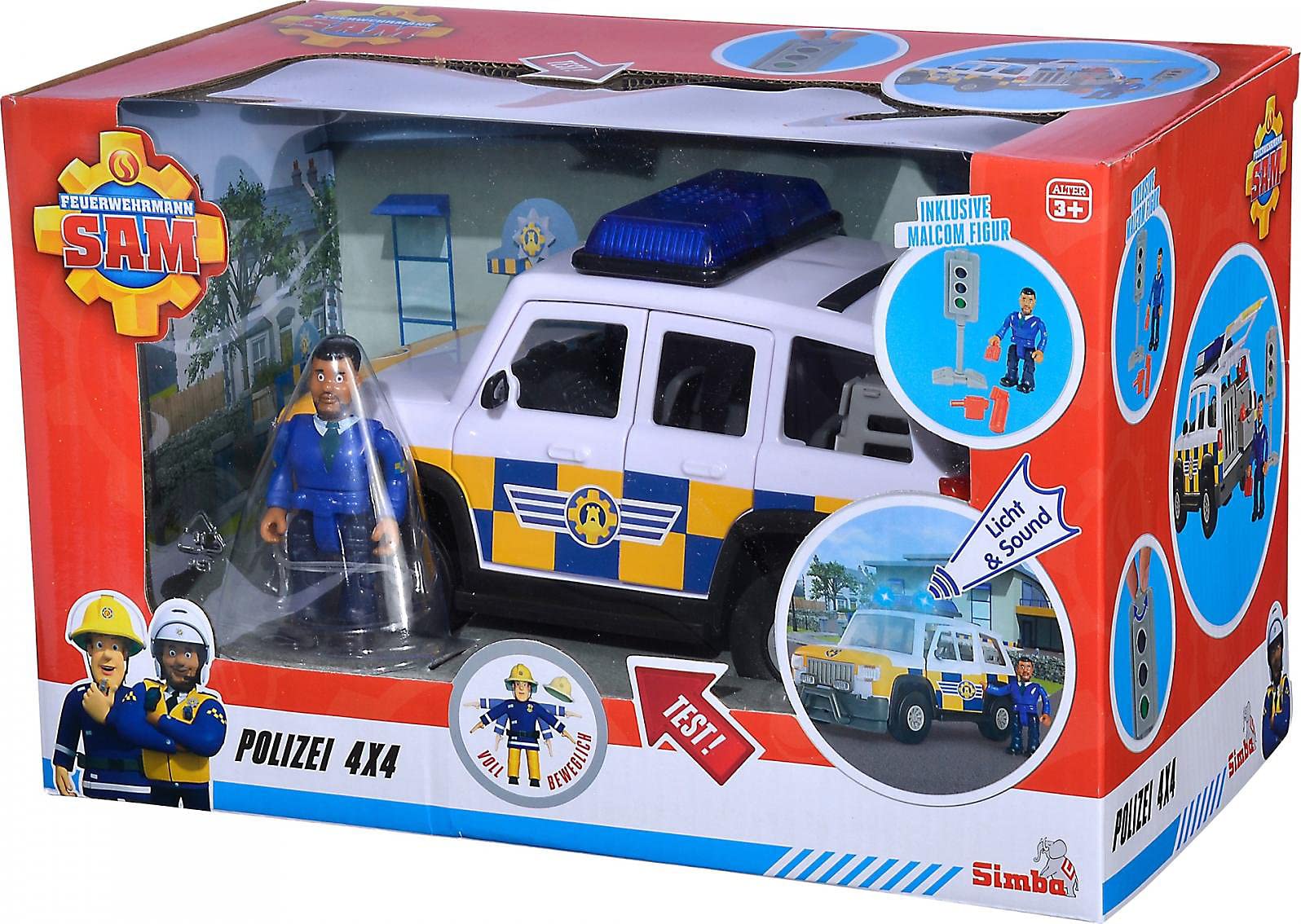 simba-feuerwehrmann-sam-polizei-auto-4x4-19-cm-mit-malcolm image 7