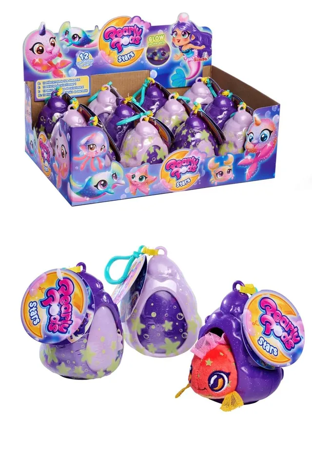 simba-squeezlings-pearly-pods-pl-schfigur-8cm-glow-dark image 1