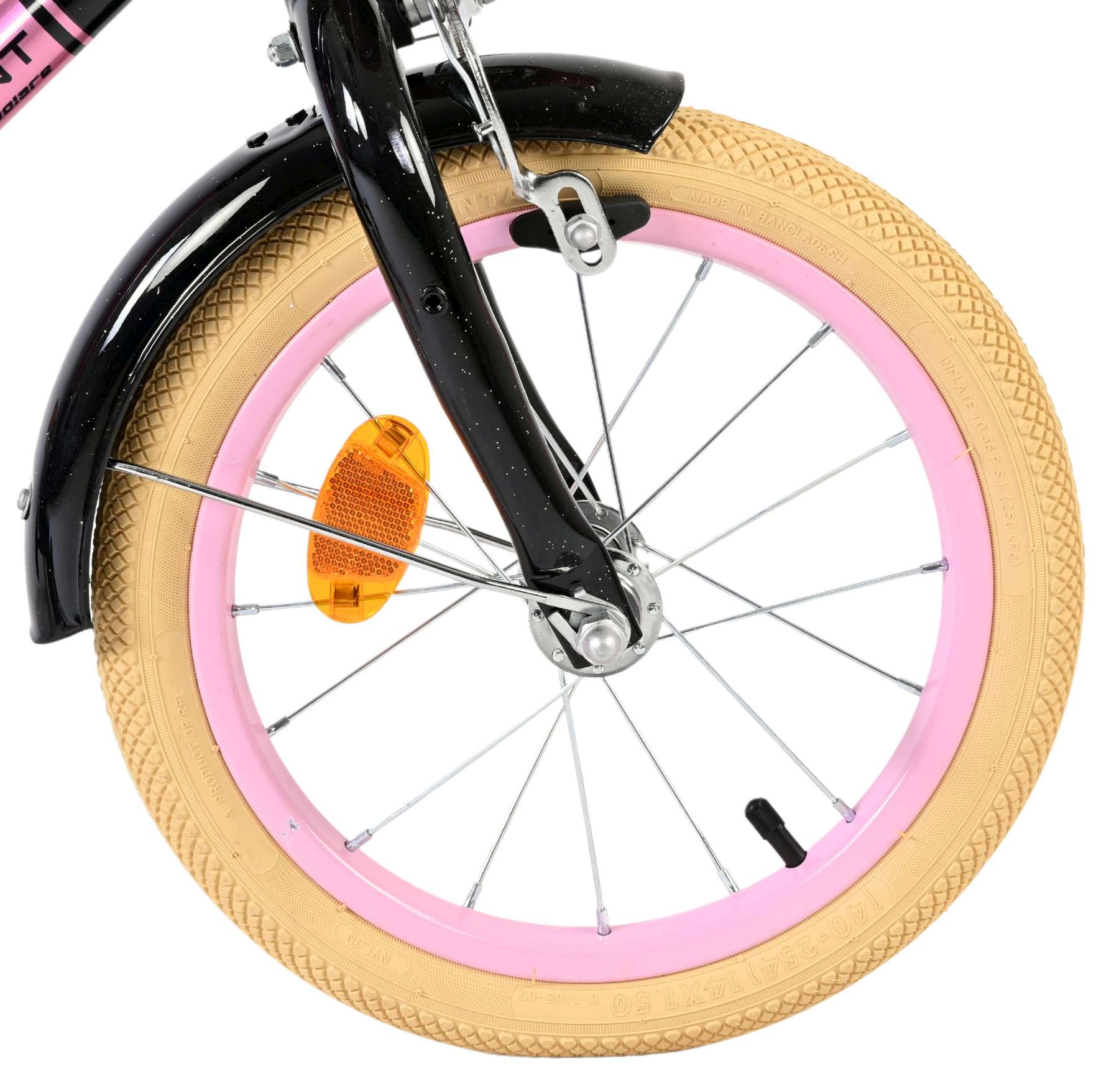 volare-excellent-14-zoll-kinderfahrrad-m-dchen-schwarz image 3