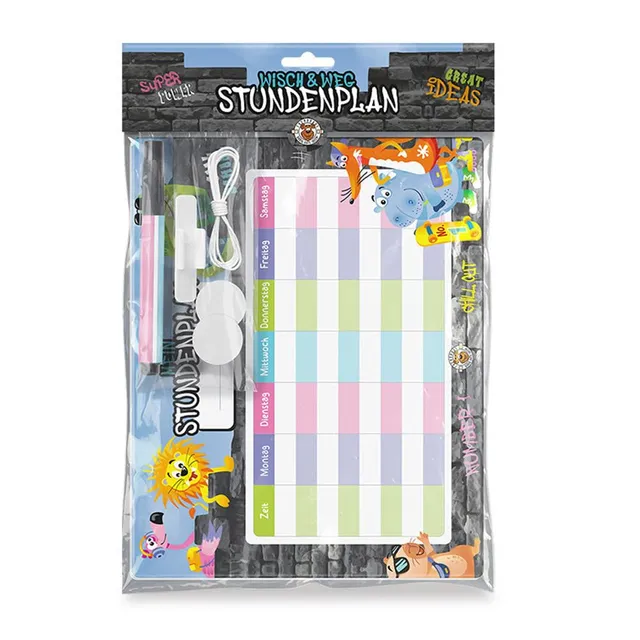 trendhaus-classroom-champions-stundenplan-abwischbar-25x20 image 1