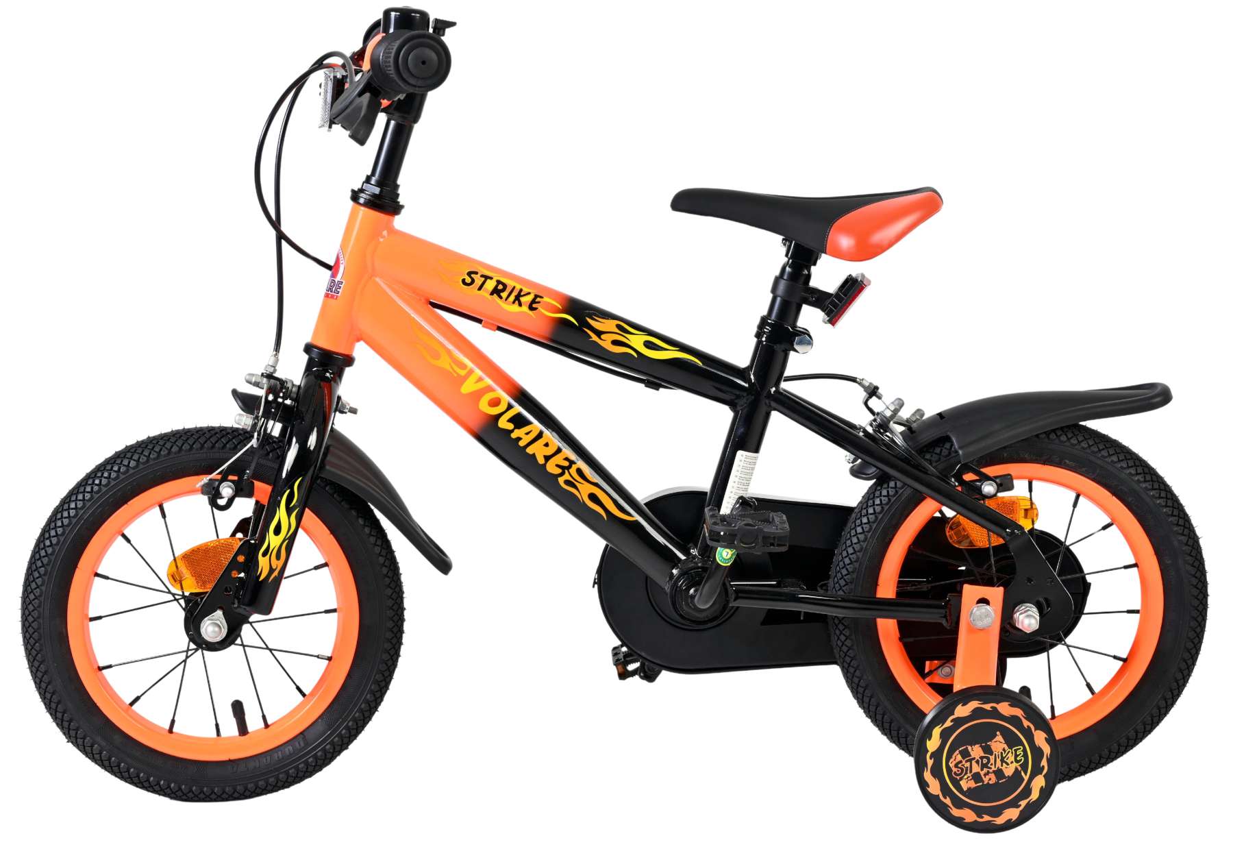 volare-strike-kinderfahrrad-12-zoll-orange-2-handbremsen image 7