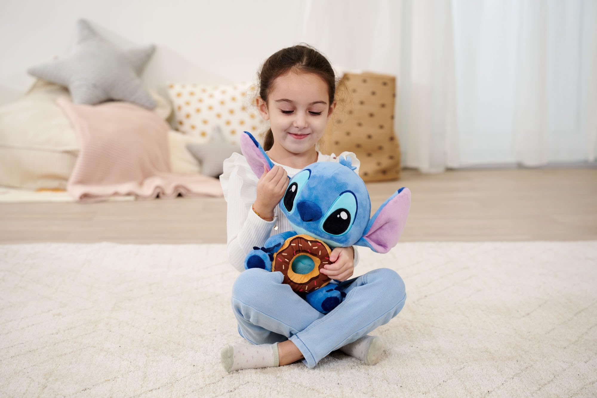 simba-disney-stitch-kuscheltier-25-cm-mit-doughnut image 5
