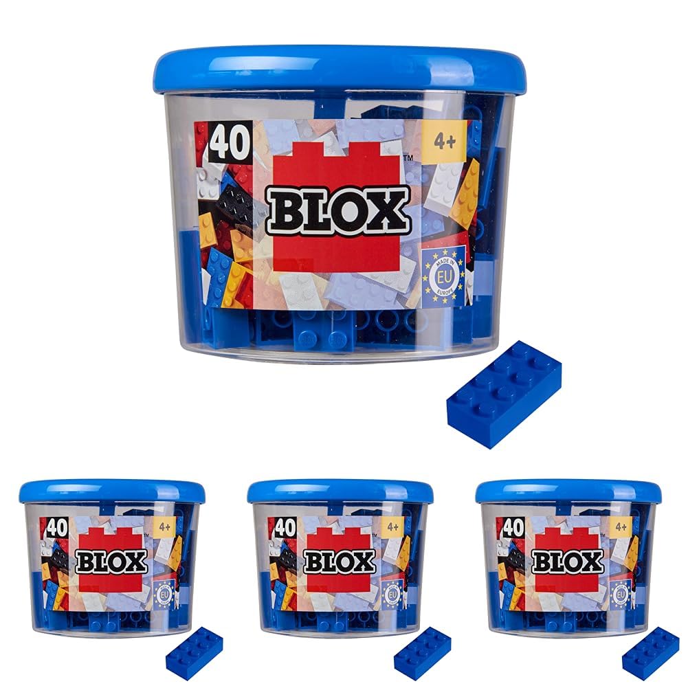 simba-blox-40-graue-bausteine-dose-8er-klemmbausteine image 7