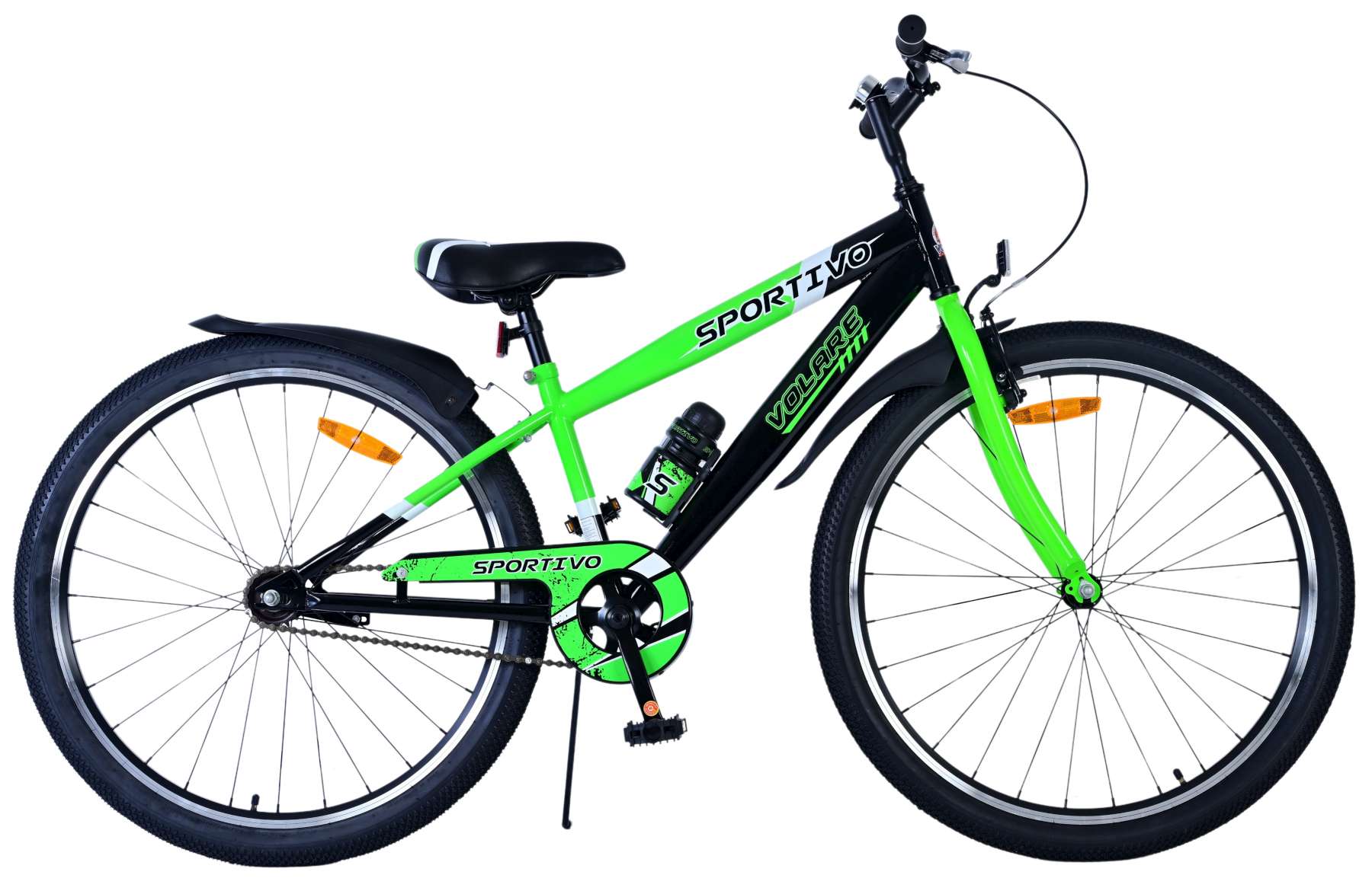 volare-sportivo-26-zoll-jugendfahrrad-gr-n-handbremse-r-cktritt image 1