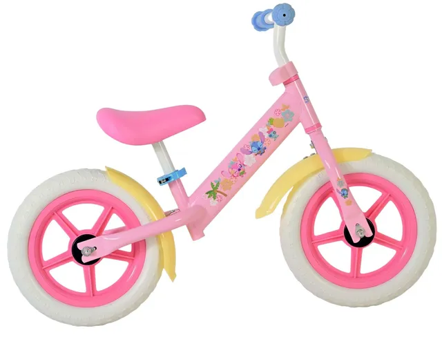 volare-disney-stitch-laufrad-metall-rosa-balance-bike image 1