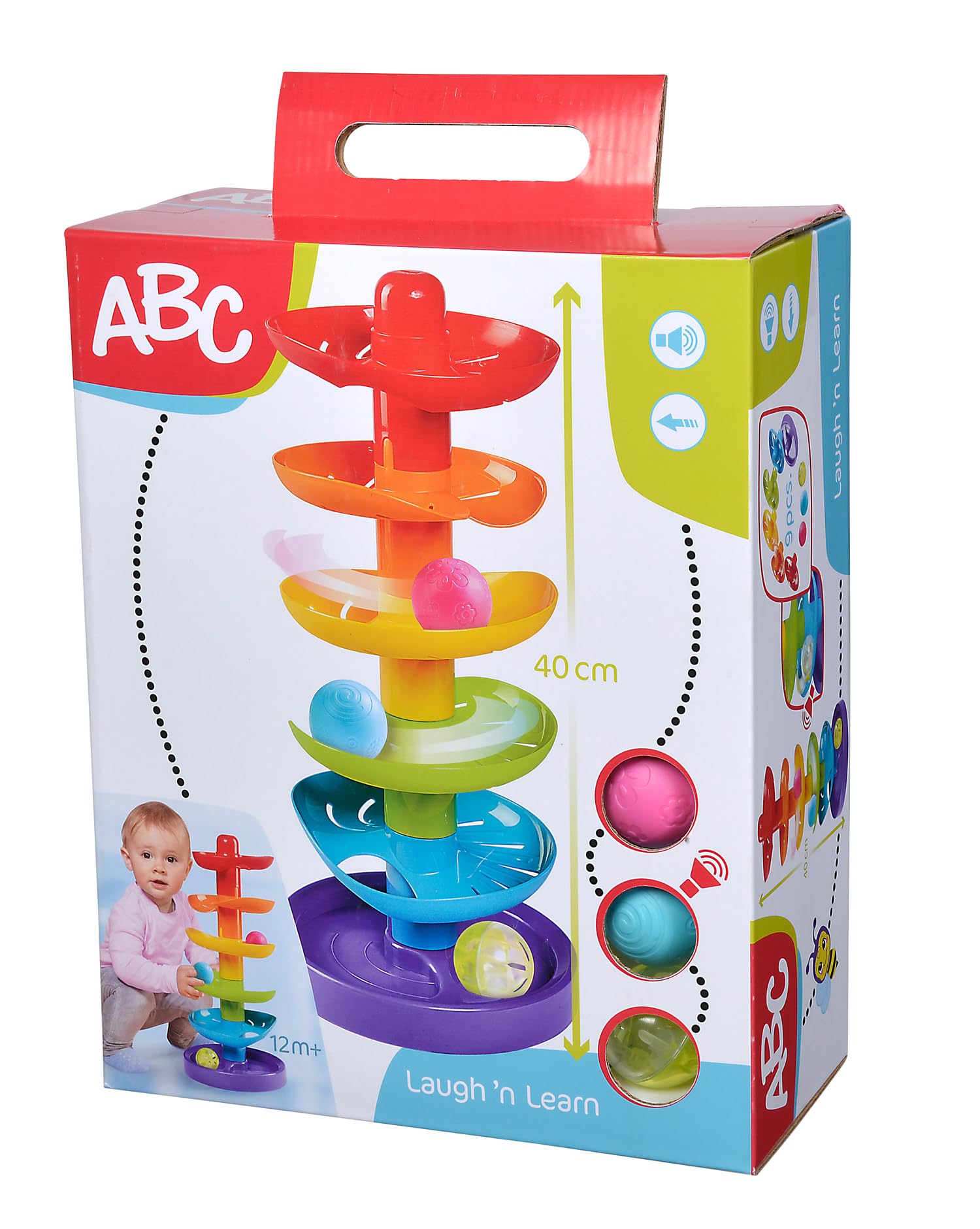 simba-abc-regenbogen-kugelturm-40cm-mit-3-b-llen-ab-1-jahr image 7