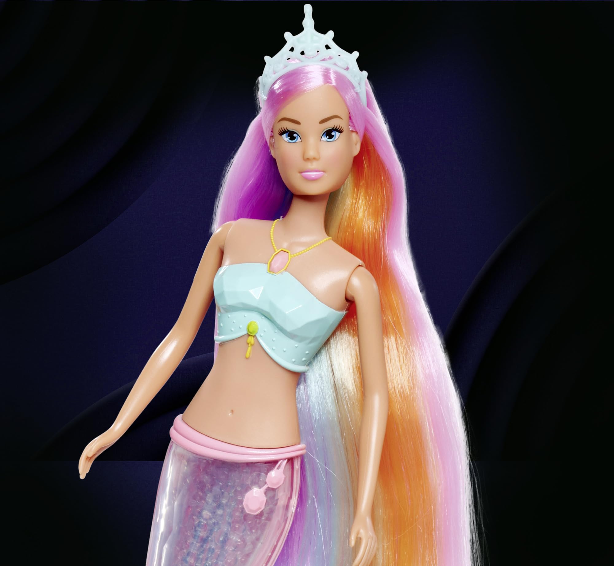 simba-steffi-love-magic-rainbow-mermaid-meerjungfrau-puppe-39cm image 4