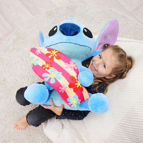 disney-lilo-und-stitch-pl-schtier-50-cm-mit-surfboard image 7