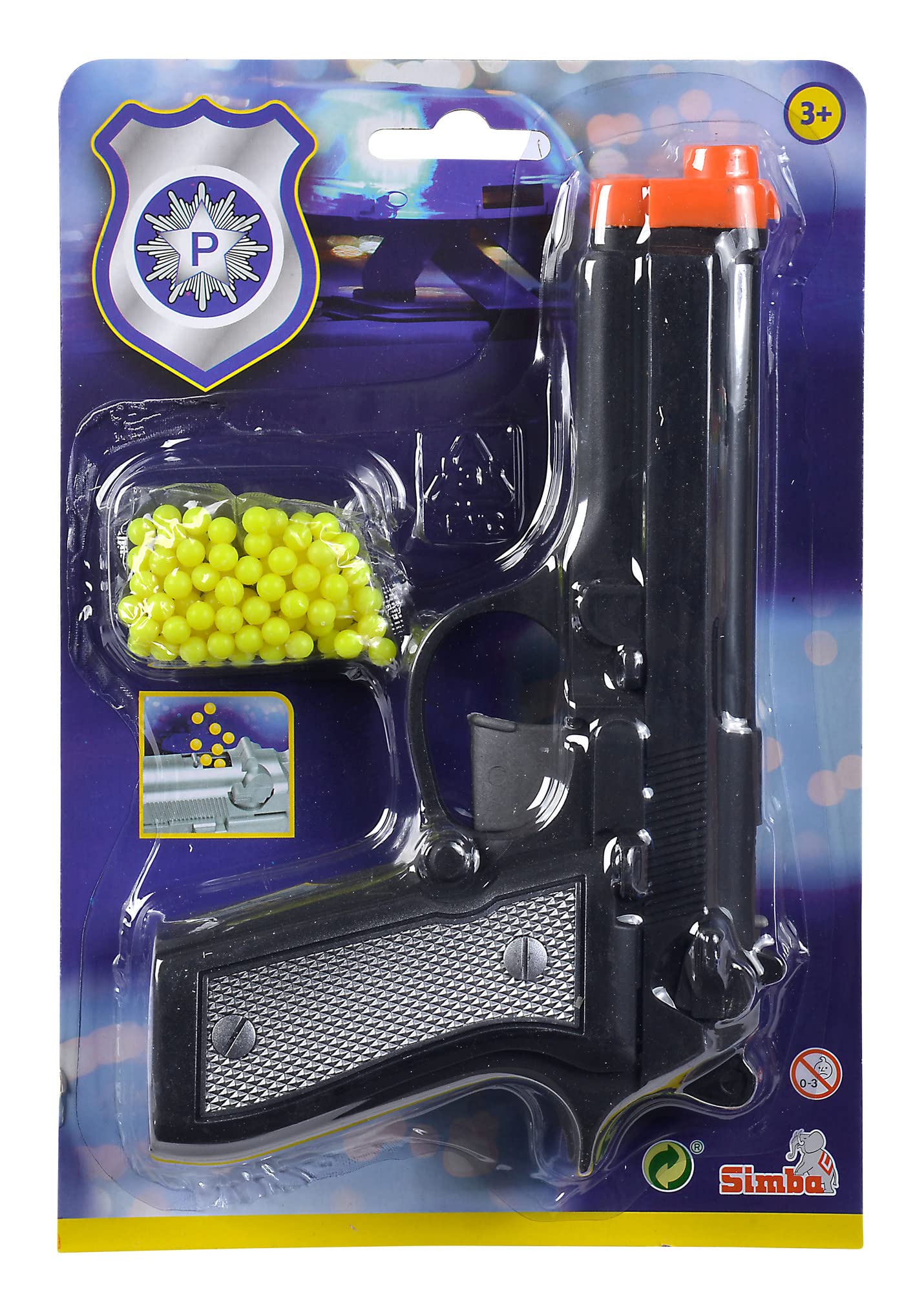 simba-planet-fighter-kugelpistole-21cm-mit-100-kugeln image 1