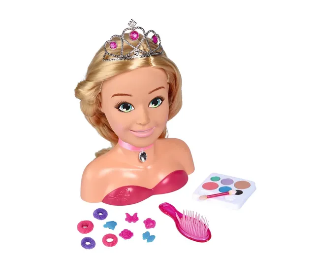 simba-steffi-love-prinzessin-schminkkopf-26cm-15-tlg image 1