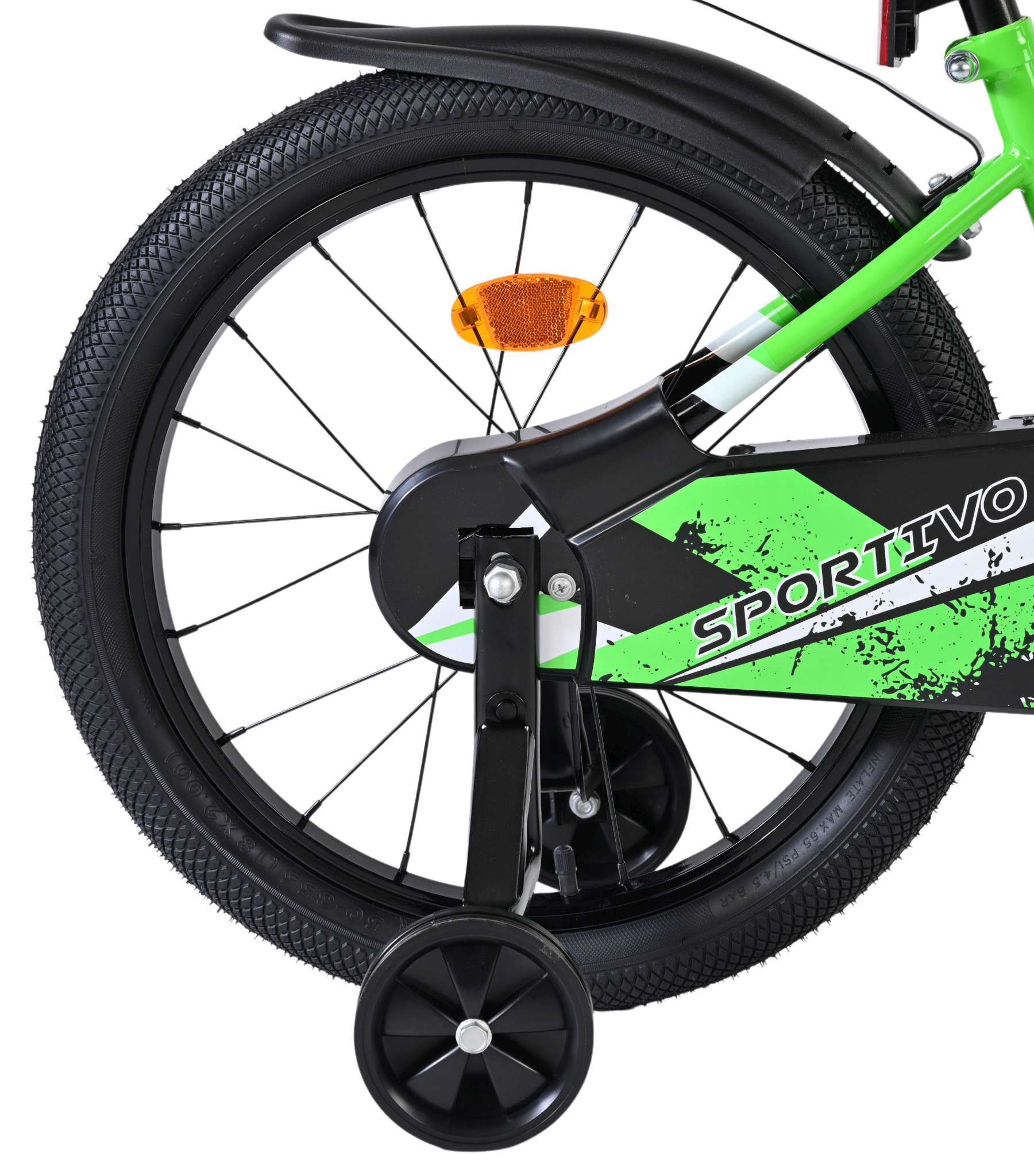 volare-sportivo-18-zoll-kinderfahrrad-gr-n-schwarz-jungen image 2