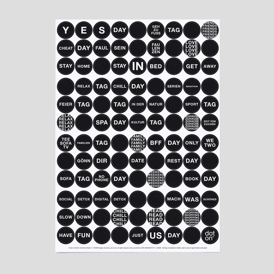 dot-on-treat-yourself-dots-klebepunkte-20-mm-special-days image 1
