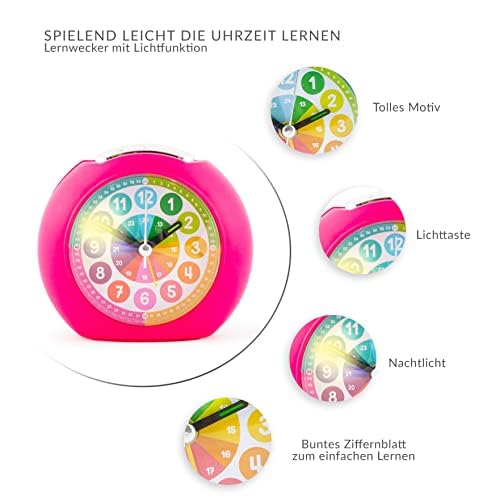 trendhaus-abc-champions-406408-kinderwecker-analog-pink-mit-licht image 7