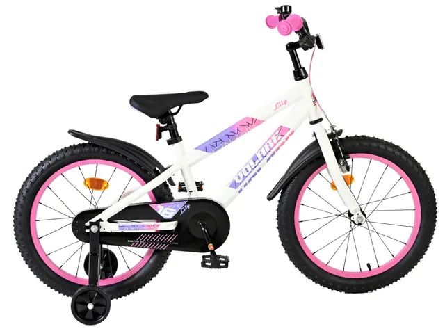 volare-lily-18-zoll-kinderfahrrad-wei-rosa-mit-r-cktrittbremse image 1