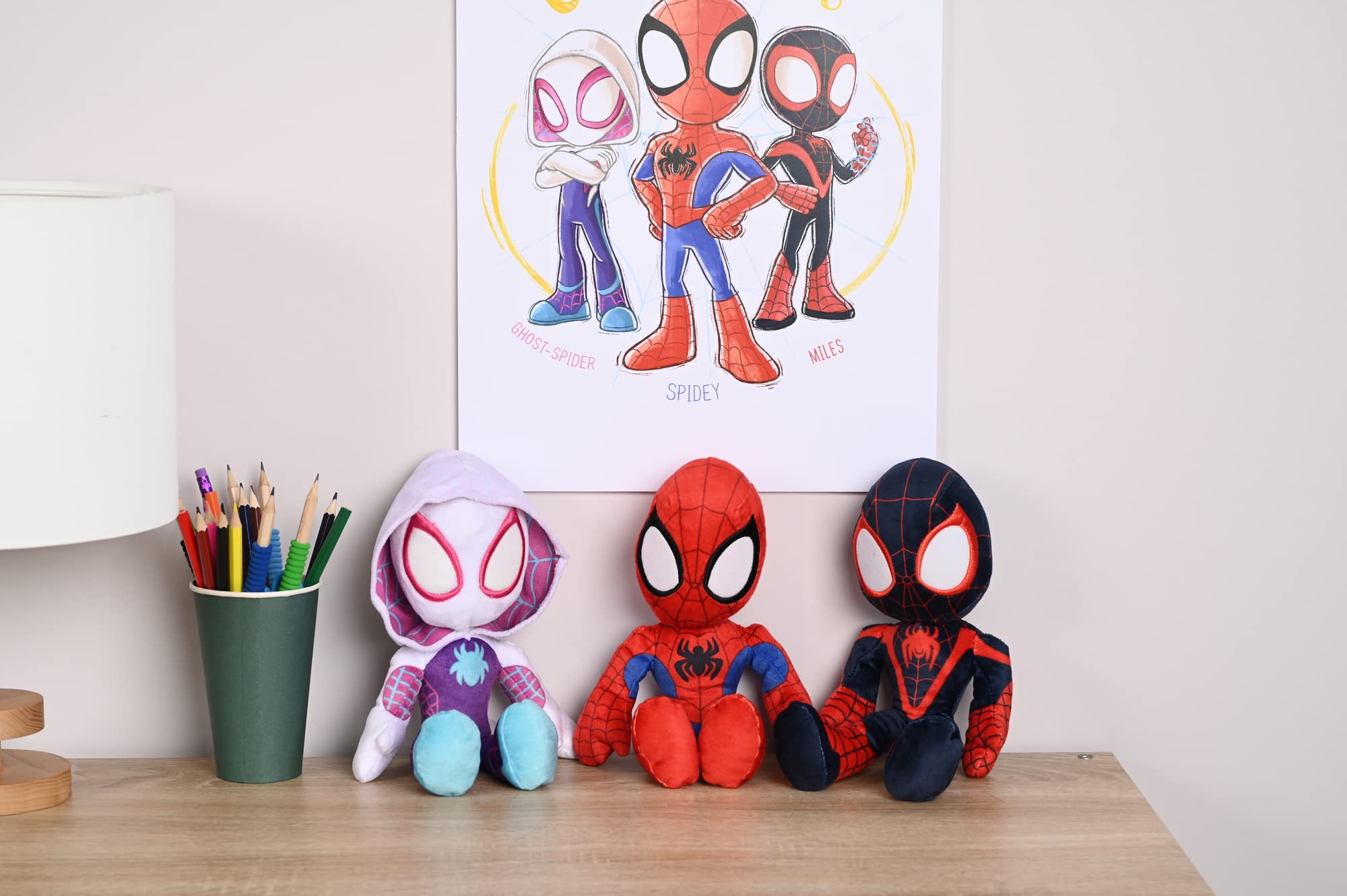 simba-disney-miles-morales-pl-schfigur-25cm-leuchtaugen image 6