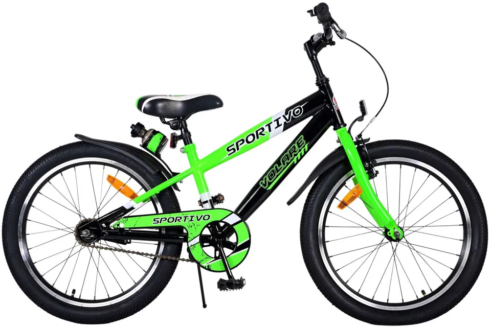 volare-sportivo-20-zoll-kinderfahrrad-jungen-gr-n-r-cktritt image 1