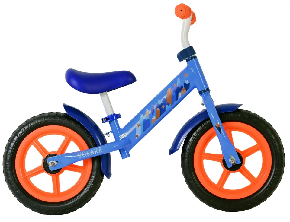 volare-loopfietsen-laufrad-blau-pannensichere-reifen image 1