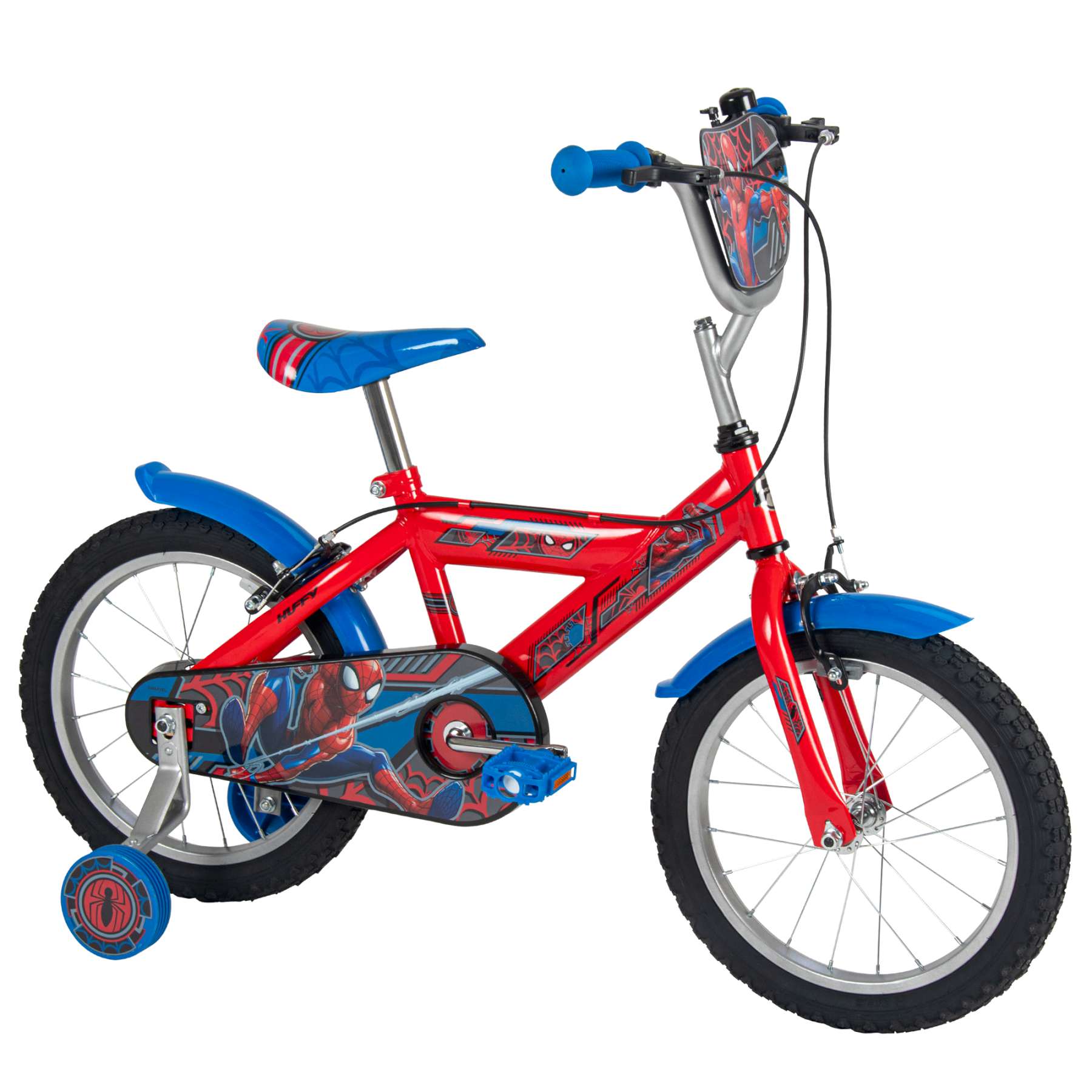spider-man-16-zoll-kinderfahrrad-rot-jungen-handbremse image 2