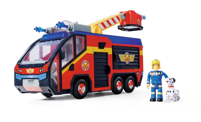 simba-feuerwehrmann-sam-jupiter-feuerwehrauto-mit-licht-sound image 1