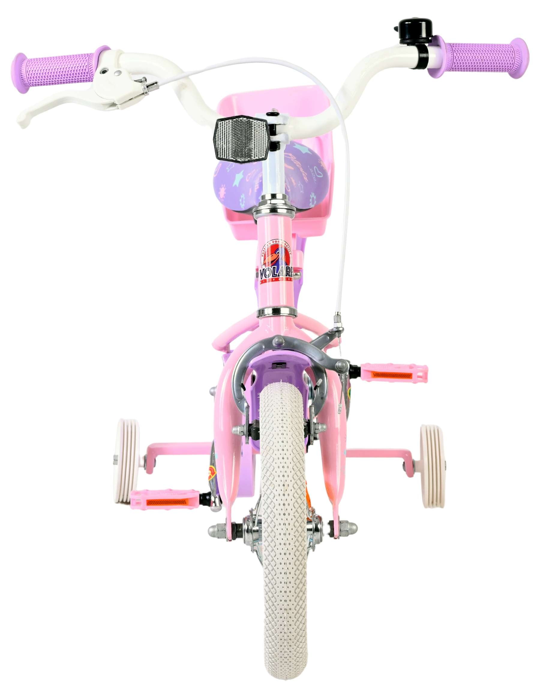 volare-olivia-12-zoll-kinderfahrrad-rosa-pupppensitz image 6