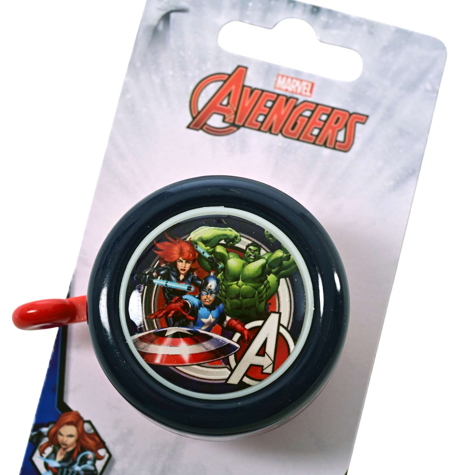 avengers-fahrradklingel-rot-metall-f-r-kinderfahrrad image 2