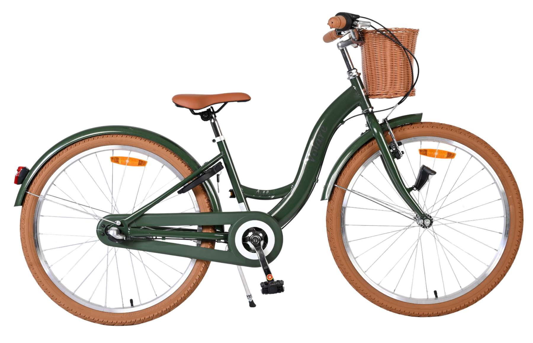 volare-ashley-24-zoll-kinderfahrrad-gr-n-shimano-3-gang image 1