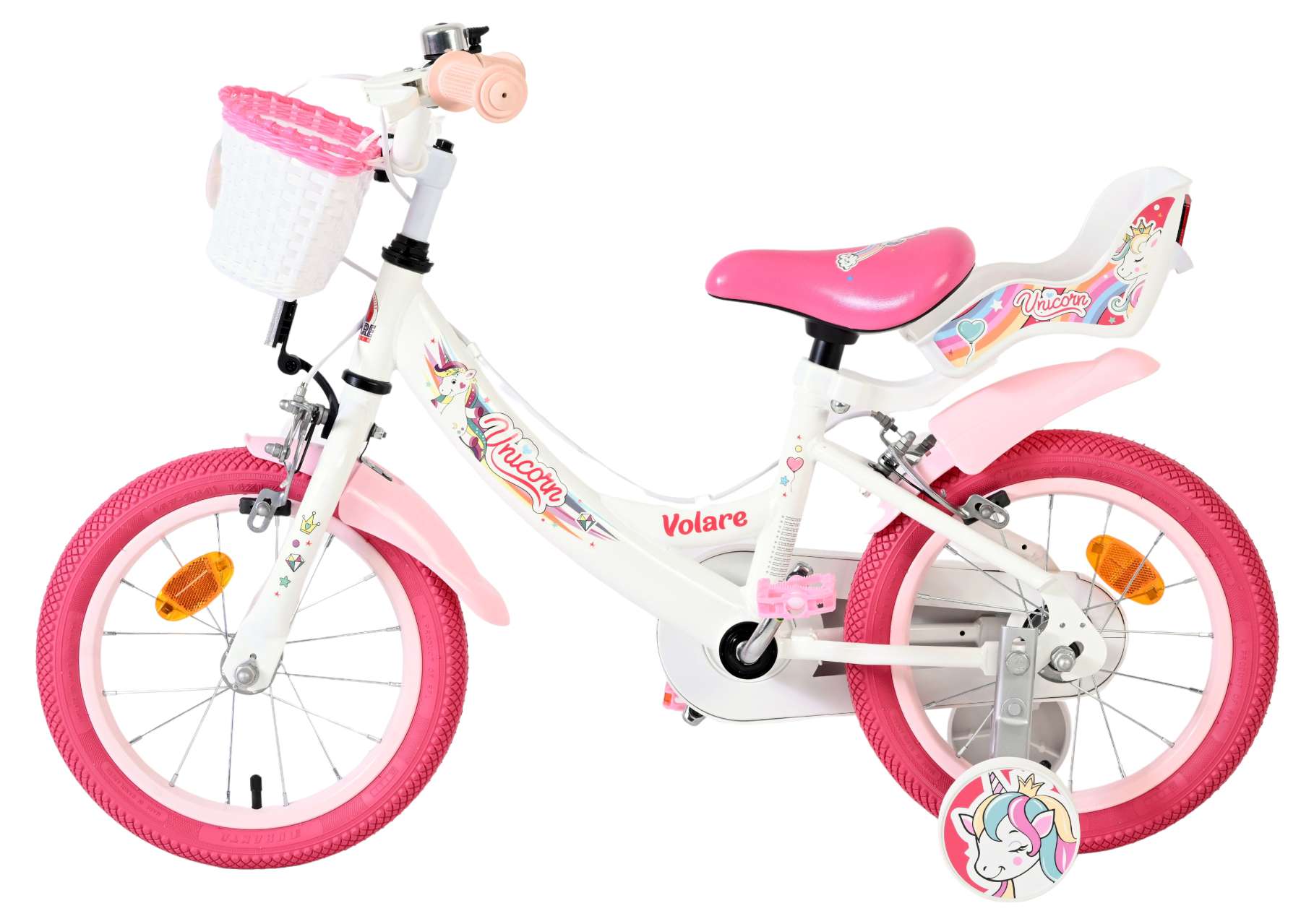 volare-unicorn-14-zoll-kinderfahrrad-wei-mit-st-tzr-dern image 7