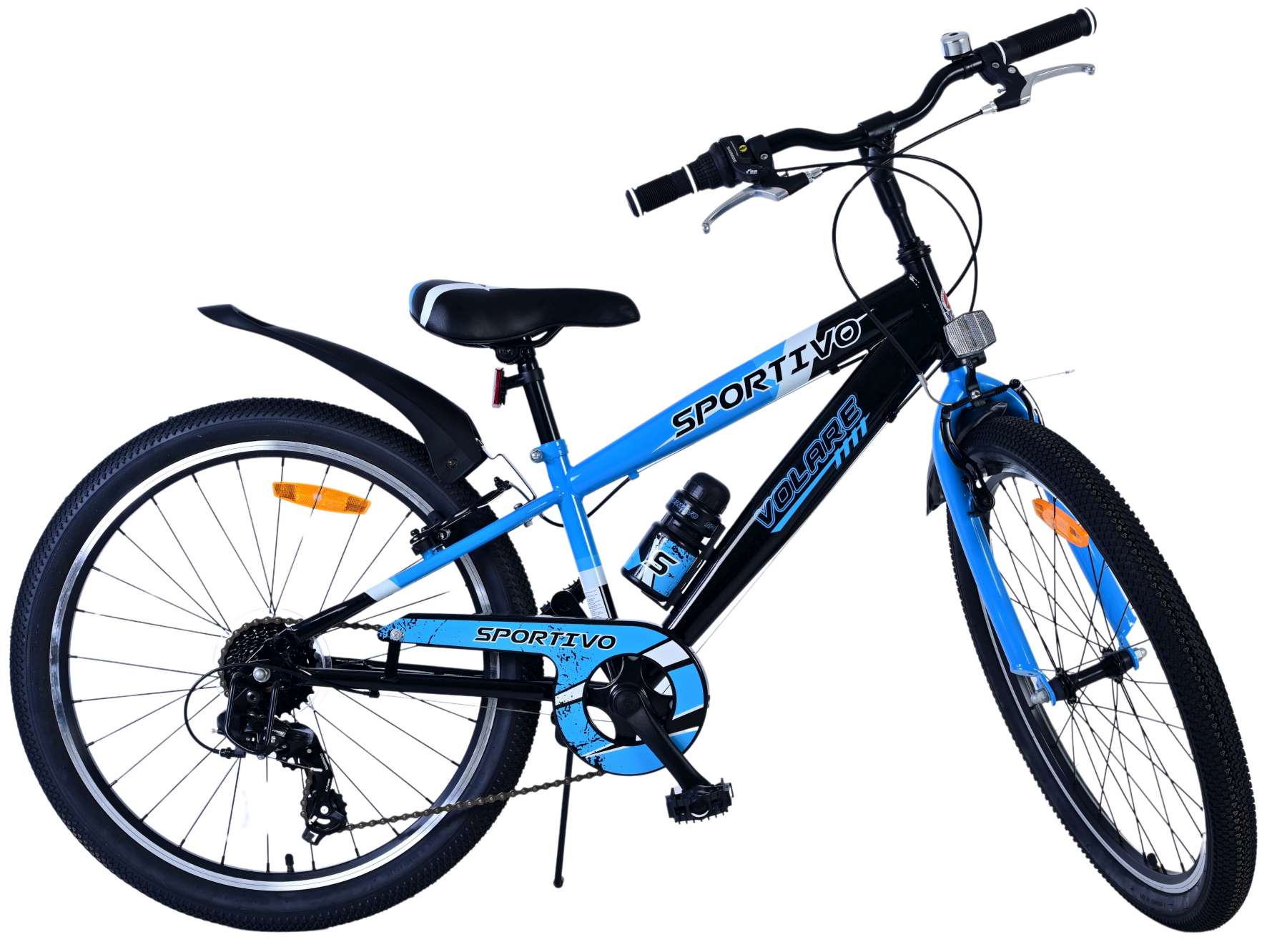 volare-sportivo-24-zoll-kinderfahrrad-jungen-schwarz-blau-7-gang image 2