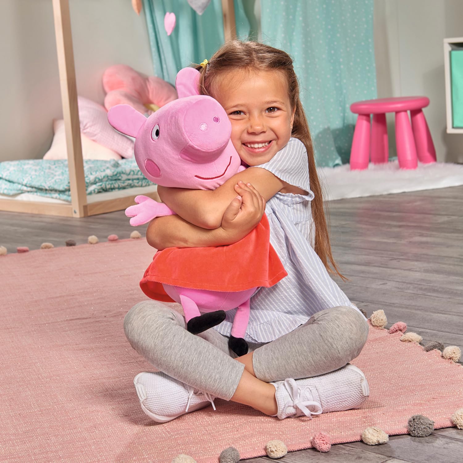 simba-peppa-pig-peppa-wutz-kuscheltier-33-cm-rotes-kleid image 4