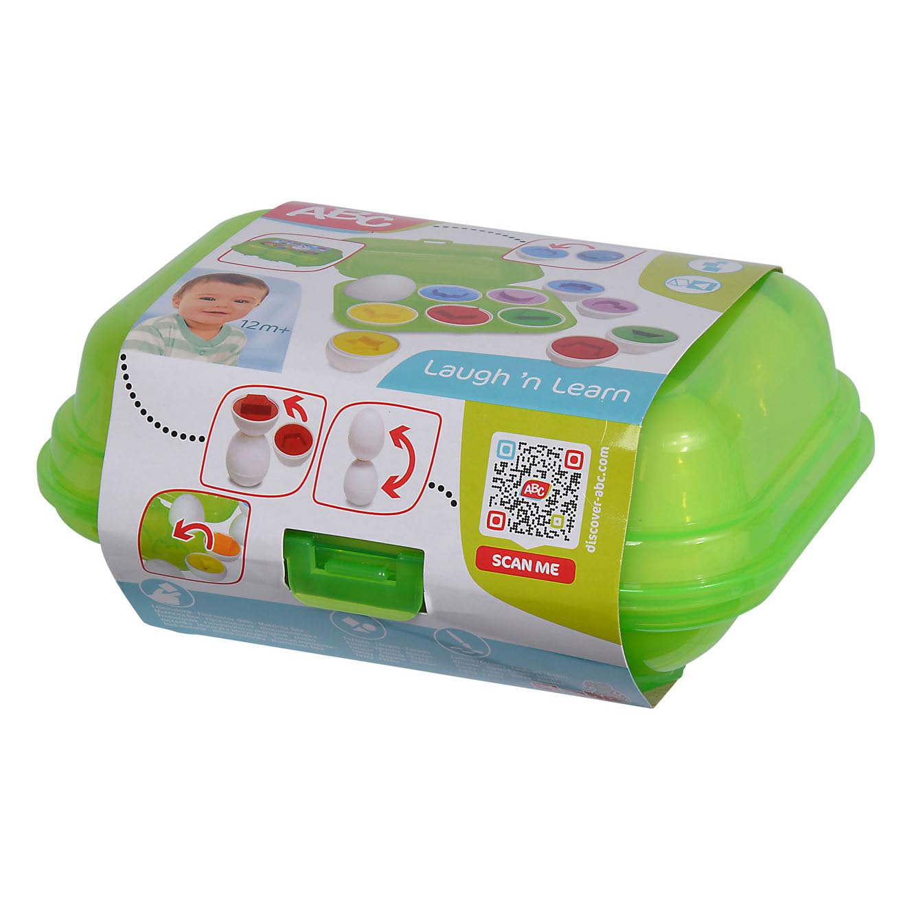 simba-abc-eierformensortierer-babyspielzeug-6-eier-12m image 2