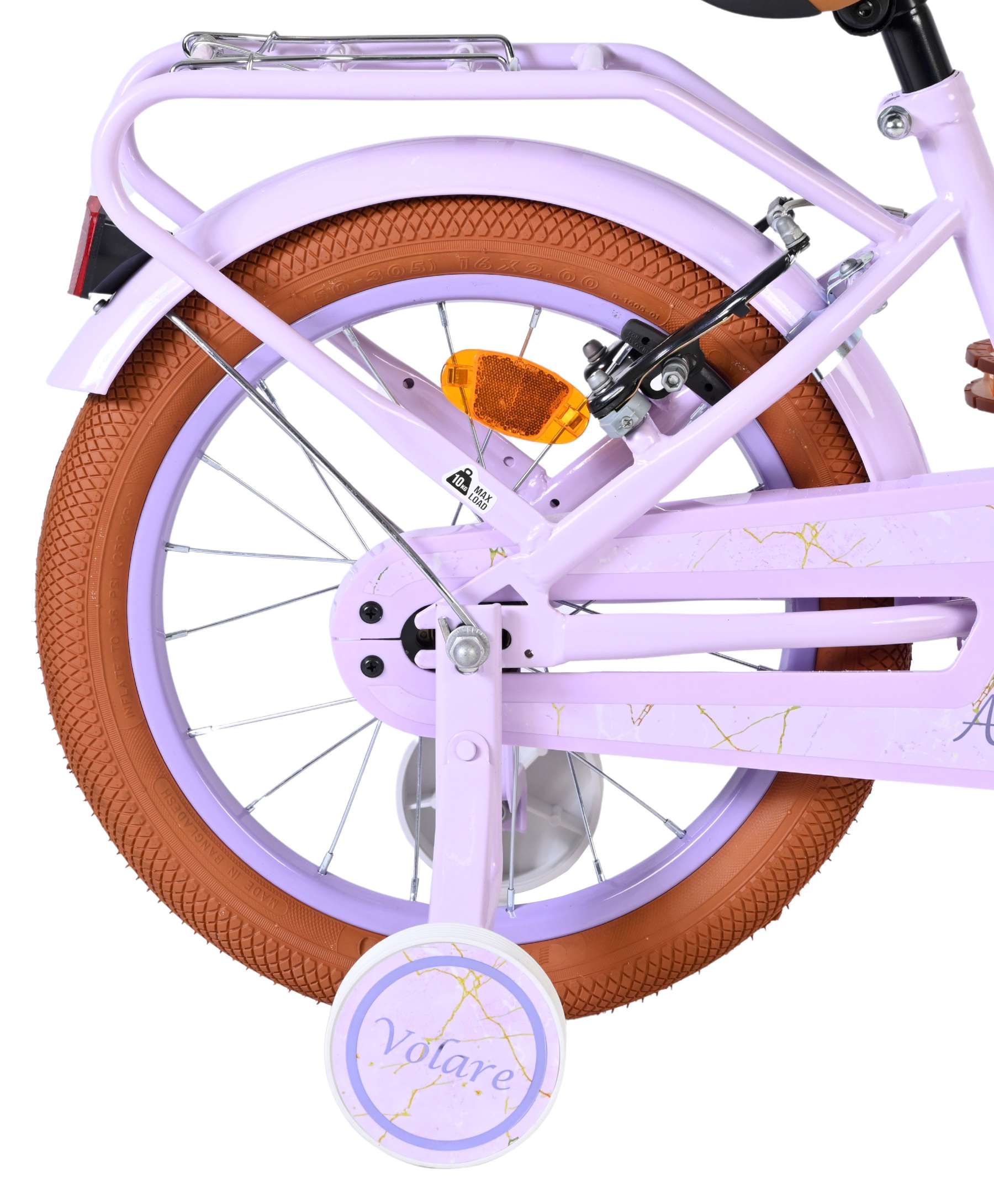 volare-ashley-16-zoll-kinderfahrrad-lila-mit-handbremsen image 2