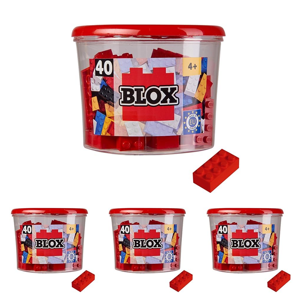 simba-blox-40-graue-bausteine-dose-8er-klemmbausteine image 8