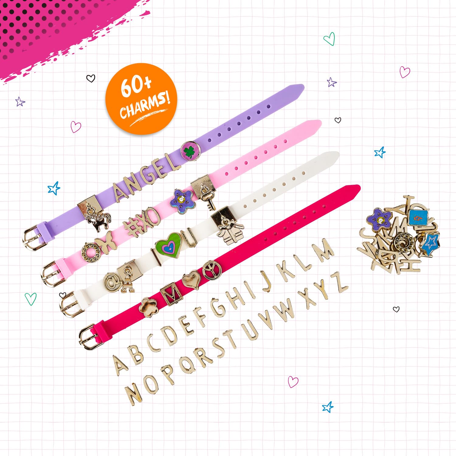 simba-fashion-flash-slide-charm-armband-deluxe-4er-set image 2