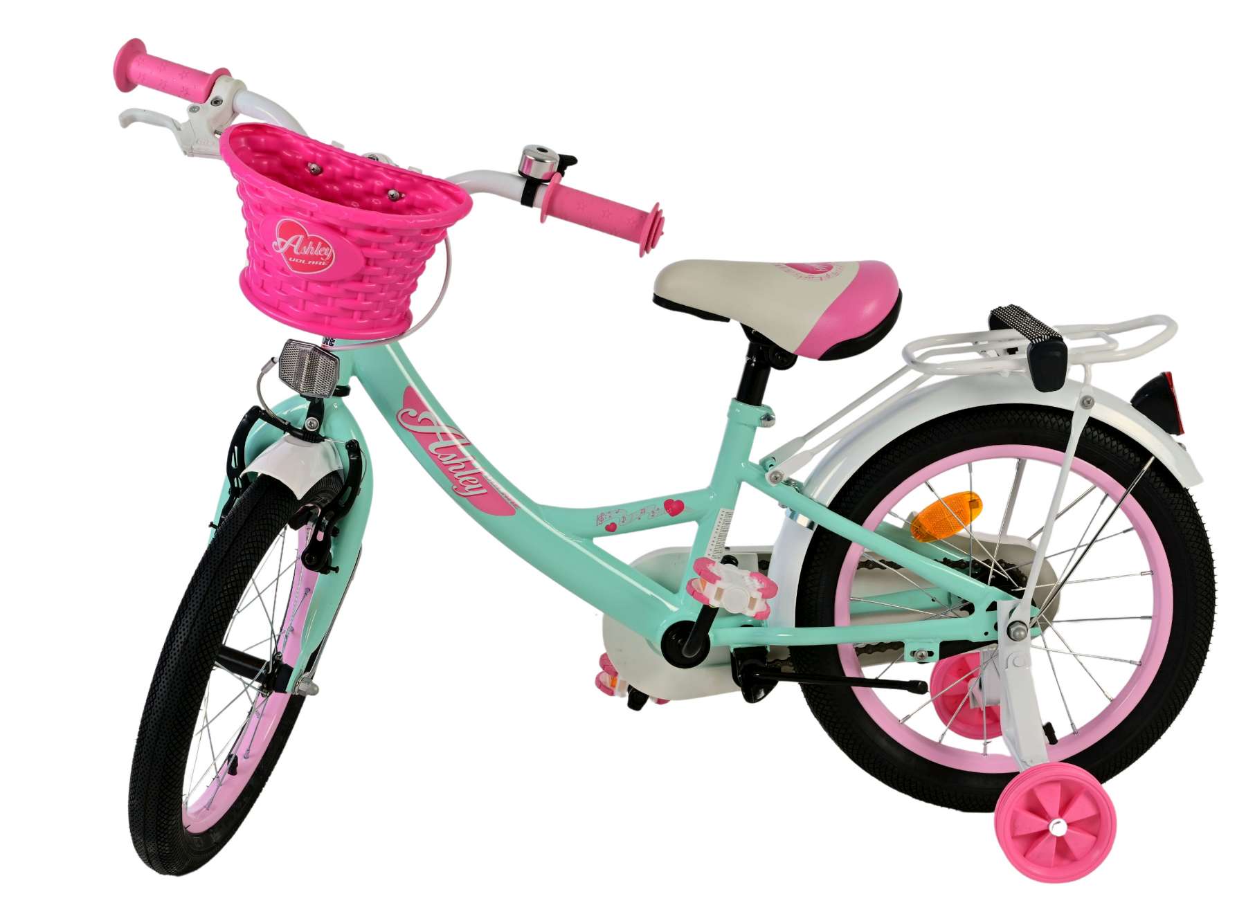 volare-ashley-16-zoll-m-dchenfahrrad-gr-n-korb image 8