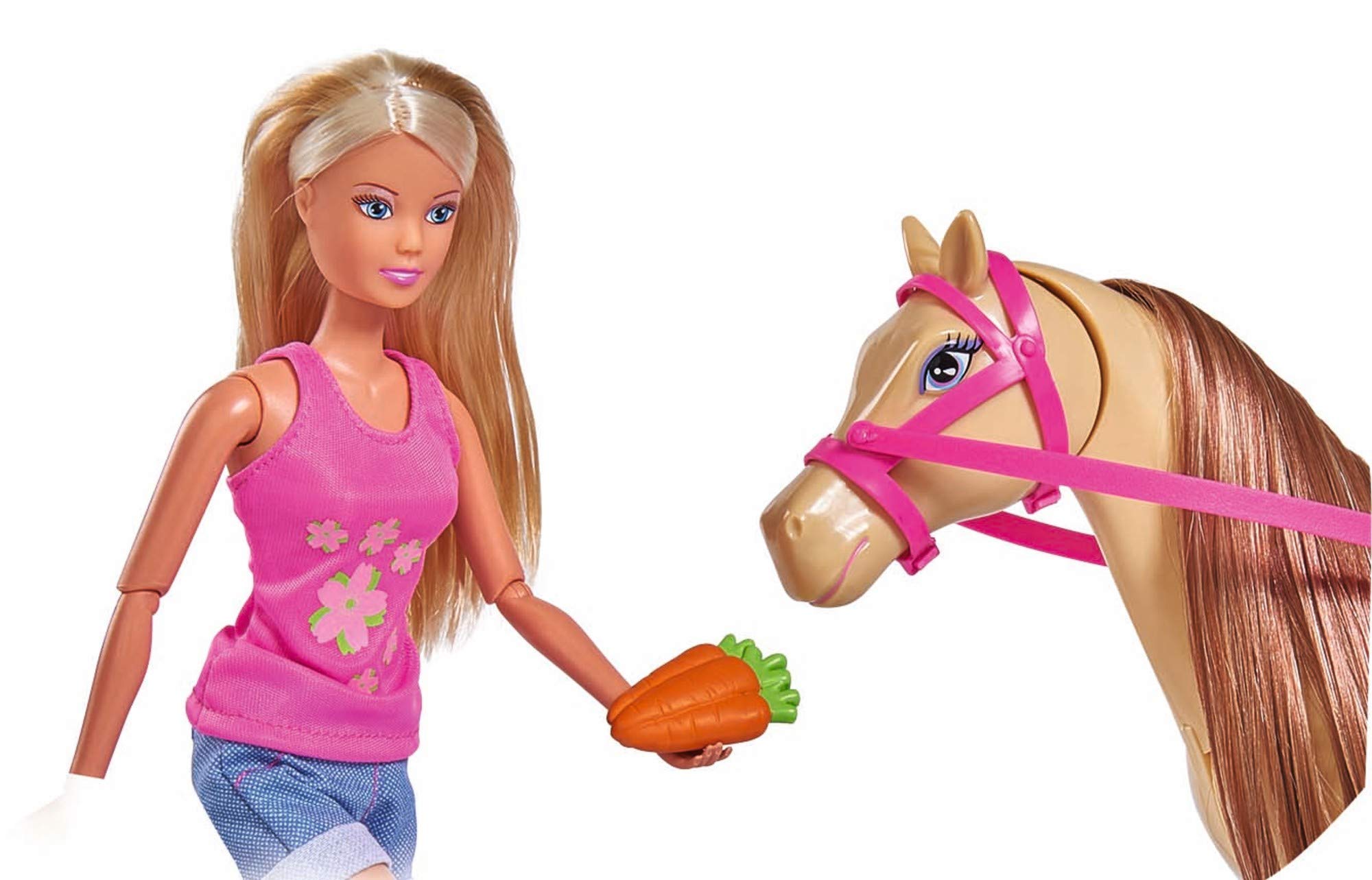 simba-steffi-love-lovely-horse-reiterin-29cm-mit-pferd image 6