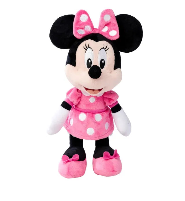 simba-disney-minnie-clubhouse-pl-schfigur-25-cm-mit-schleife image 1