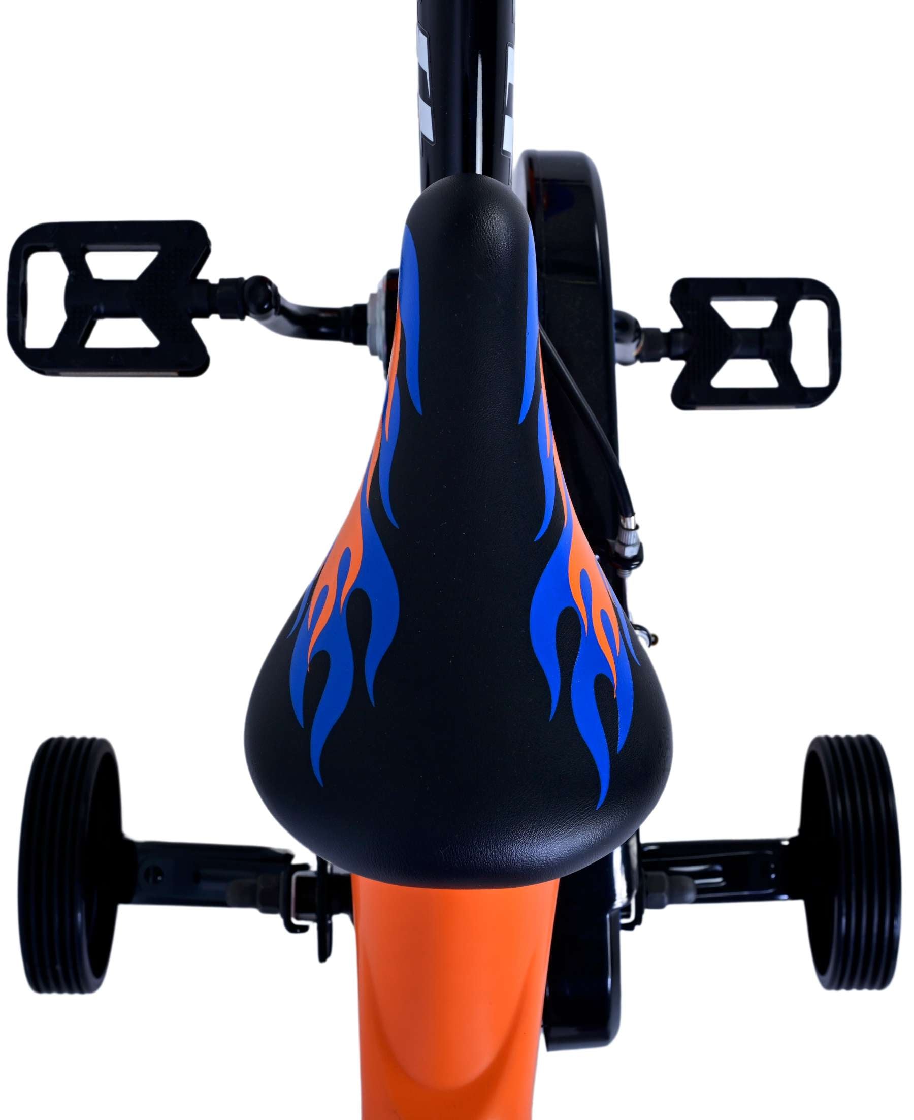 hot-wheels-kinderfahrrad-12-zoll-schwarz-orange-mit-handbremsen image 5