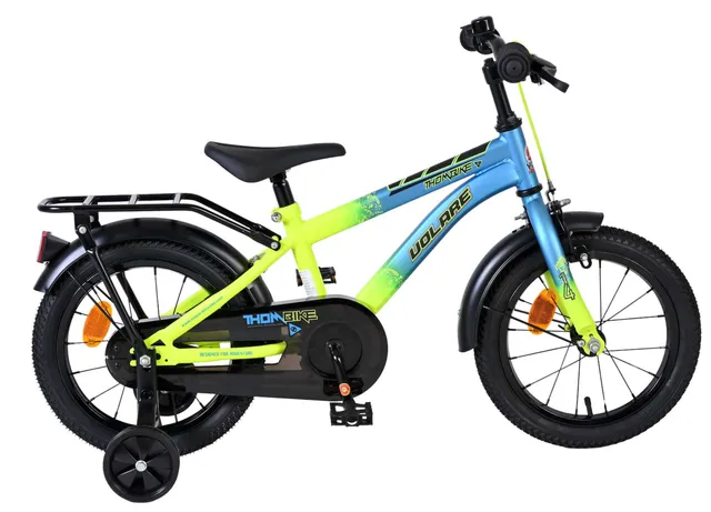 volare-thombike-14-zoll-kinderfahrrad-blau-gelb-jungen image 1