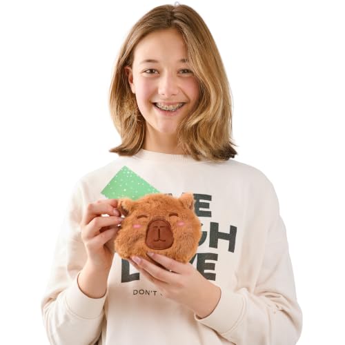 trendhaus-capybara-happy-life-pl-sch-geldb-rse-gesicht-10cm image 8