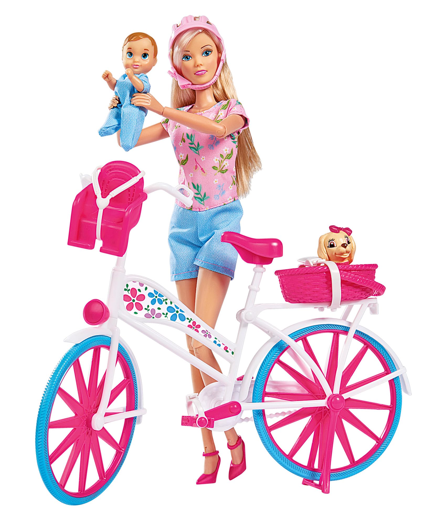 simba-steffi-love-bike-tour-puppe-mit-fahrrad-29-cm image 5