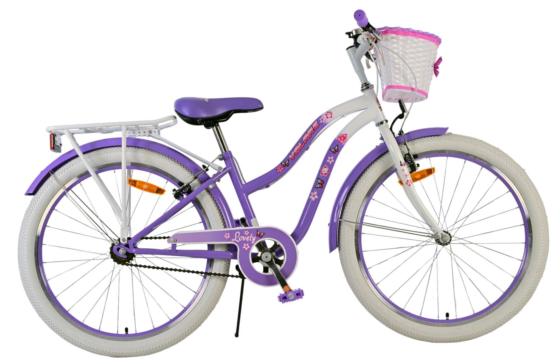 volare-lovely-maedchenfahrrad-24-zoll-lila-mit-korb image 1