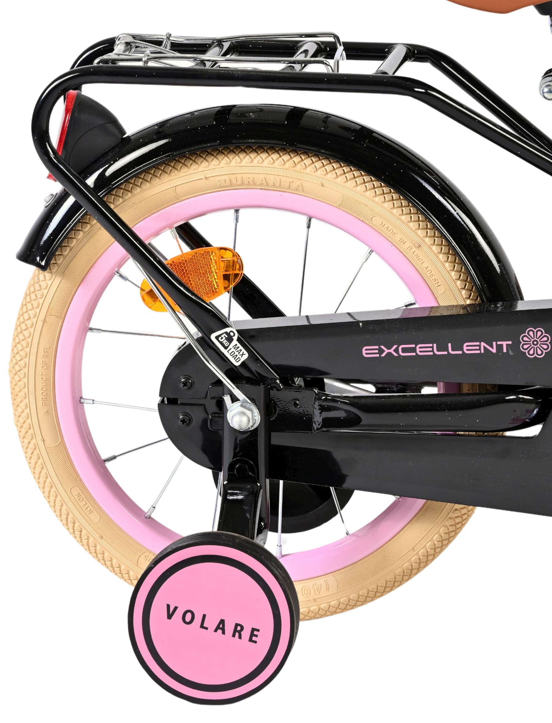 volare-excellent-14-zoll-kinderfahrrad-m-dchen-schwarz image 2