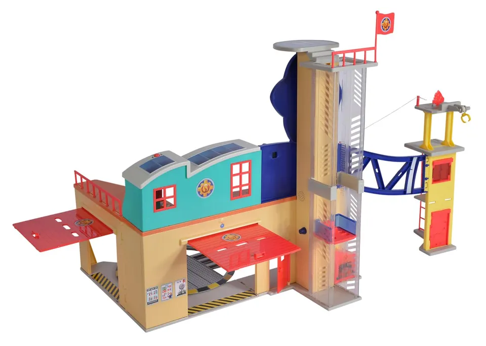 simba-feuerwehrmann-sam-mega-feuerwehrstation-xxl-mit-sound image 1