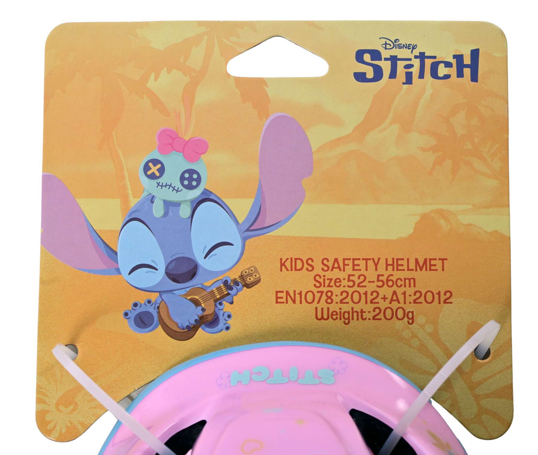 volare-disney-stitch-kinder-fahrradhelm-rosa-52-56-cm-leicht image 6